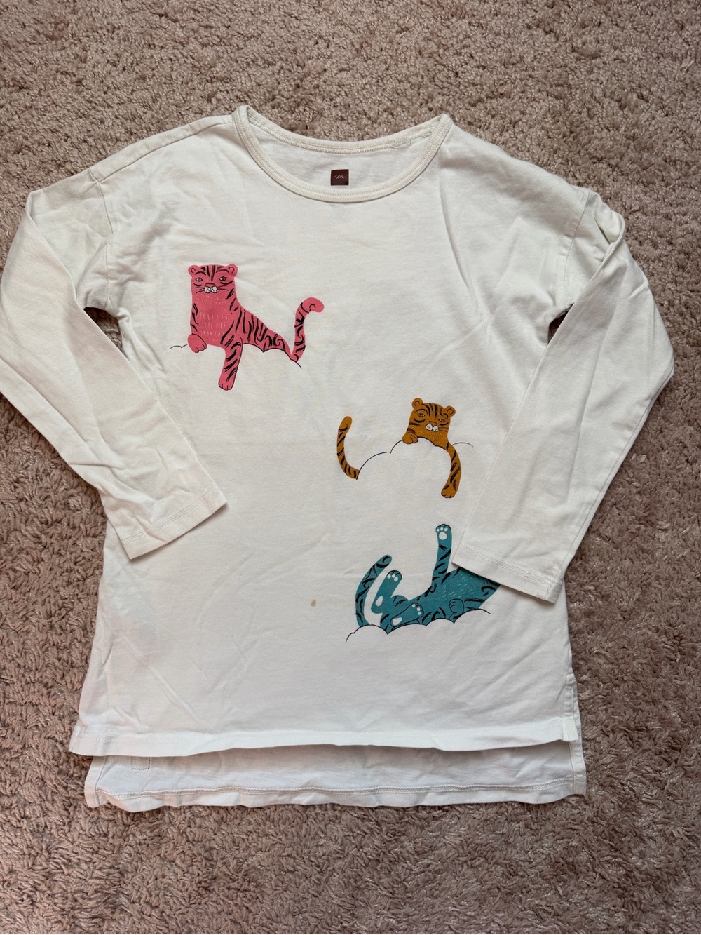 Girls Tea Collection Wild Cats Graphic Tunic